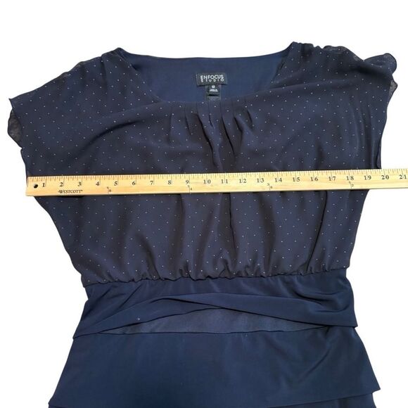 Enfocus Studio Midnight Blue Dress - Picture 10 of 12
